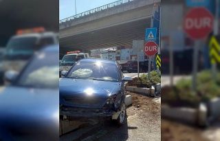 Samsun’da trafik kazası: 2 yaralı