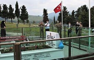 Samsunlu Şehit Ercan Zengin mezarı başında anıldı