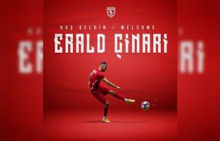 Samsunspor’da sezonun ilk transferi Erald Çinari