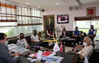 Sancaktar takımından Kabakcı’ya ziyaret