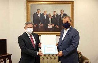 SANKO Holding’e SGK’dan teşekkür belgesi