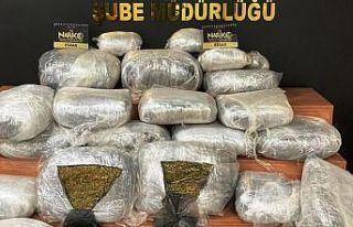 Şanlıurfa’da 125 kilogram esrar maddesi ele geçirildi