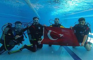 Şanlıurfa’da tüplü dalış dönemi