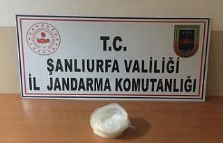 Şanlıurfa’da uyuşturucu operasyonunda bir tutuklama