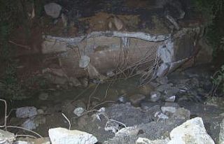 Sarıyer’de 3 gün önce sel nedeniyle çöken köprünün...