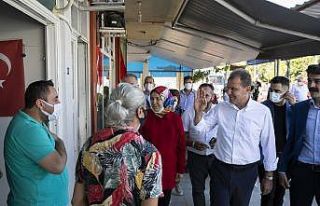 Seçer, Anamur ve Bozyazı’da vatandaşlarla buluştu