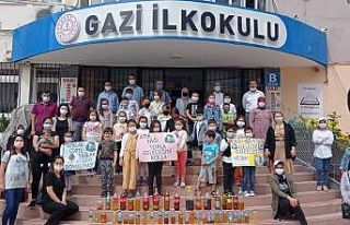 Şehzadeler Belediyesi çevreci öğrencilerin projesine...