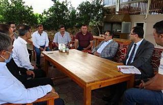 Selde balıkları telef olan üreticiye yavru balık...