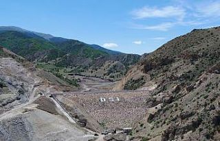 Şenkaya Sarıyar Barajı’nda çalışmalar aralıksız...