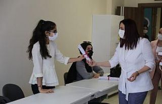 Siirt belediyesinde meslek edindirme kursuna katılan...