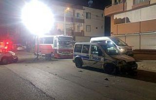 Silahlı kavgaya karışan şahıs gasp ettiği kamyonetle...