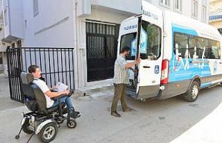 Sınava girecek engelli gence Yıldırım Belediyesi’nden...