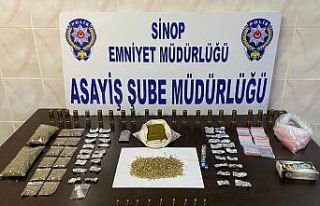 Sinop İl Emniyet Müdürlüğü’nden narkotik operasyonu
