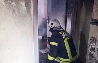 Söke’deki yangında ev kül oldu