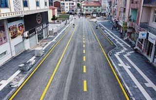 Sorgun Belediyesi yol yapım çalışmalarına devam...