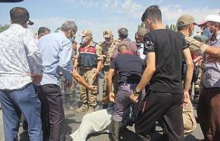 Su problemi yaşayan mahalle sakinleri şehirlerarası...