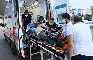 Sulama kanalına düşen kişiyi vatandaşlar kurtardı