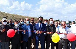 Sulama sisteminin elektrik ihtiyacı güneş enerjisinden...