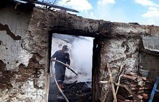 Sungurlu’da yangın