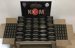 Şüpheli araçtan 50 bin adet bandrolsüz makaron...