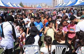 Tarihi kent Halfeti’de çocuk şenliği