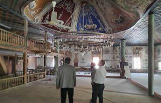 Tarihi Kocaseyfullah Camii restore çalışmaları