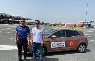 Tatile gelen gurbetçiler YTB tarafından Sırbistan’da...
