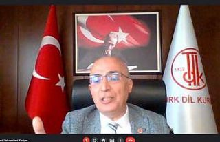 TDK Başkanı Gülsevin’den öğrencilere tavsiyeler