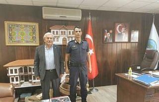 Teğmen Uzun, Osmaneli’ne veda ediyor