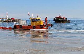 Tekirdağ’da 153 metreküp müsilaj toplandı