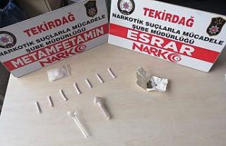 Tekirdağ’da uyuşturucu operasyonu