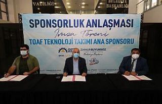 Teknofest ekibine Gebze Belediyesi’nden destek