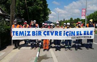 Temiz bir çevre için el ele