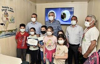 “Temiz su, yeşil vatan” tırı Gümüşhane’de