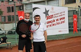 Tenis Turnuvası Vali Arslantaş’ın açılış...