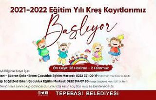 Tepebaşı Belediyesi kreş kayıtları başladı
