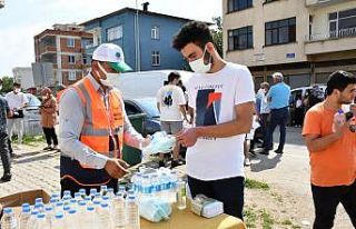 Terme Belediyesi, YKS adaylarını yalnız bırakmadı