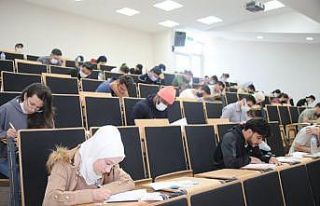 Tokat’ta yabancı uyruklu öğrencilerin sınav...