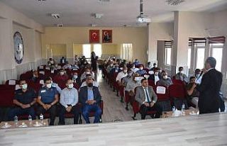 Tomarza’da Haziran ayı muhtarlar toplantısı yapıldı
