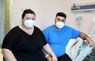Toplam ağırlıkları 300 kilograma yaklaşan gurbetçi...