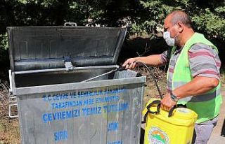 Toroslar’da dezenfekte çalışmaları devam ediyor