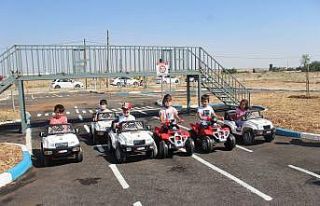 Trafik Eğitim Parkı yeniden çocukların hizmetinde