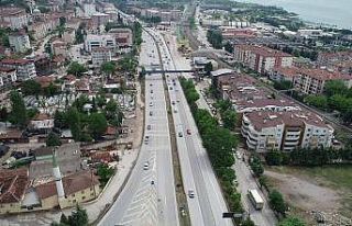 Tramvay yaya köprüsü için çalışmalar başlandı