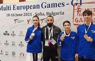 Türk Telekom Spor Kulübü tekvandocularına Avrupa’dan...