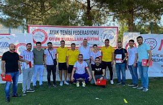 Türkiye Ayak Tenisi Federasyonu eğitim semineri...