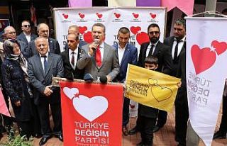 Türkiye Değişim Partisi Genel Başkanı Mustafa...