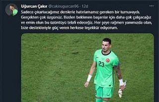 Uğurcan Çakır: "Bu üzüntüyü telafi edeceğiz"