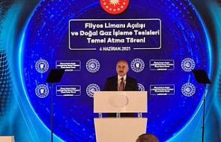 Ulaştırma ve Altyapı Bakanı Karaismailoğlu Filyos...