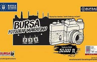 Ulusal Bursa Fotoğraf Maratonu 2 Temmuzda başlıyor