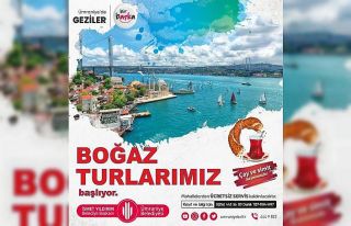 Ümraniye Belediyesinden çay simit ile boğaz keyfi